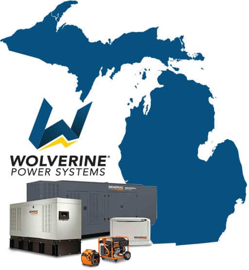 Generators for home or business, serving all of Michigan - Wolverine Power Systems
