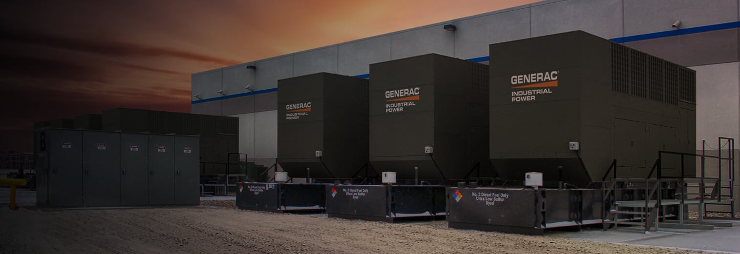 Wolverine Power Systems - Generac industrial power generators for a data center in Michigan
