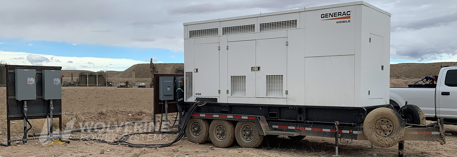 Generac mobile generator MGG450, available from Wolverine Power Systems of Michigan